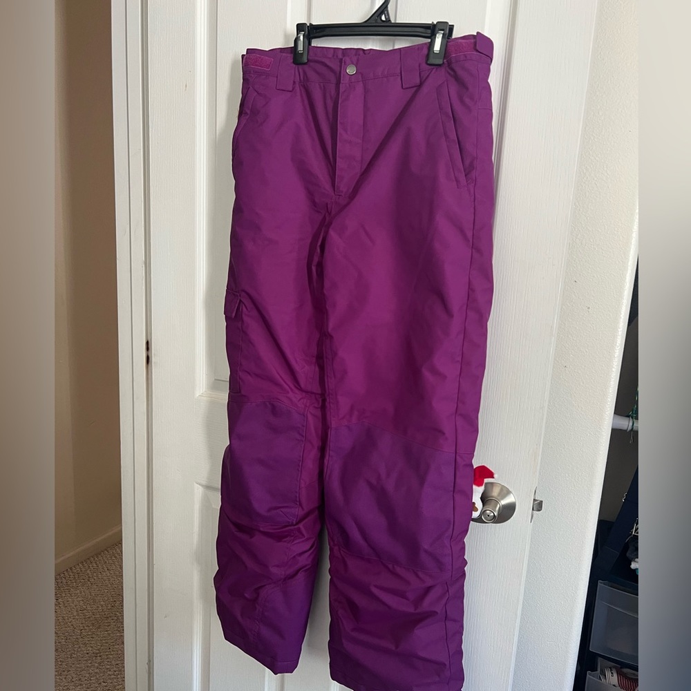Columbia Bugaboo Girl's ski snowboard pants Omni-Tech XL 18-20